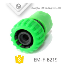 EM-F-B219 Conector de manguera de plástico verde para jardín